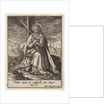 Mary as Mater Dolorosa by Hieronymus Wierix