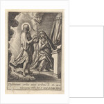 Christ appears to Mary by Hieronymus Wierix