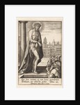 Mocking of Christ by Hieronymus Wierix