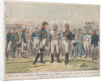 Departure of the allies to the battlefield, 1815 by P. Boscetti