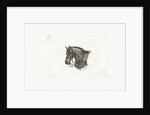 Horse Head in slightly bent position to the left by Dirk Langendijk