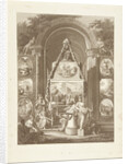 Temple of manners depicting the duties to God by Joannes Bemme