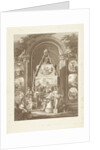 Temple of manners depicting the duties to God by Joannes Bemme