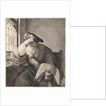 Old man at the window by Rembrandt Harmensz. van Rijn