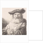 Old man with beret by Diederik Jan Singendonck