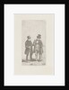 Two men with cane and top hat by Christiaan Wilhelmus Moorrees