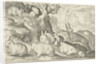 rabbits, squirrel, guinea pig and mouse by Nicolaes de Bruyn