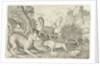 Wild boar, fox, beaver, porcupine and frogs by Nicolaes de Bruyn