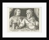 Drinking man and woman by Assuerus van Londerseel