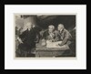 The Baring family father and two sons? at a table with merchants' books by Thomas Lawrence