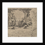 Map of the area east and south of Brussels and the county of Namur by Pieter Mortier