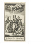 Figures in prayer by Barent Bos