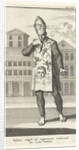 Convicted person in sackcloth, with miter by Henricus Wetstein