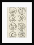 Eight medals, III by Hendrick and Dirk Boom Jan Luyken