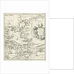 Aegean Card with parts of Greece and Asia Minor by Jordaan Luchtmans