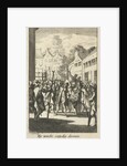 Nicholas Heron Berge attacked on the street, 1672 by Caspar Luyken