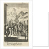 Nicholas Heron Berge attacked on the street, 1672 by Caspar Luyken