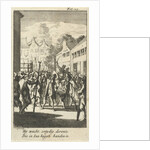 Nicholas Heron Berge attacked on the street, 1672 by Caspar Luyken