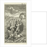 Neptune and Amphitrite on a shell pulled by seahorses by Barent Beeck