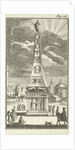 Obelisk with the statue of King William III by Barent Beeck