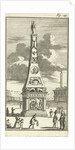 Obelisk with the statue of Mary II Stuart by Barent Beeck