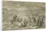 King and his entourage in a rowboat by Jan Claesz ten Hoorn