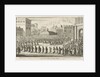 Coronation Procession of William III, 1689 by Jan Claesz ten Hoorn