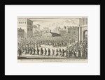 Coronation Procession of William III, 1689 by Jan Claesz ten Hoorn