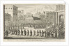 Coronation Procession of William III, 1689 by Jan Claesz ten Hoorn