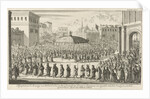 Coronation Procession of William III, 1689 by Jan Claesz ten Hoorn