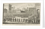 Coronation Procession of William III, 1689 by Jan Claesz ten Hoorn