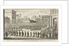 Coronation Procession of William III, 1689 by Jan Claesz ten Hoorn