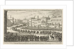 Exclamation of the coronation of the Prince and Princess of Orange, 1689 by Jan Luyken
