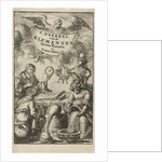 Scholar studies a book in the presence of Earth, Water and Fire by Jacob Claus