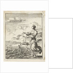 Woman looking at the sea by Pieter Arentsz II