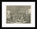 Abuse of a bride by Spanish soldiers during the Spanish Fury in Antwerp by Jan Luyken
