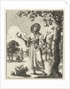 Woman collects fruits by Pieter Arentsz II