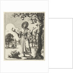 Woman collects fruits by Pieter Arentsz II