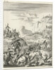 Army of the Emperor Conrad III betrayed and in the mountains raided by the Saracens by Timotheus ten Hoorn