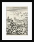 Army of the Emperor Conrad III betrayed and in the mountains raided by the Saracens by Timotheus ten Hoorn