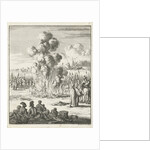 Priest examines the authenticity of the iron found from the spear of Longinus by Jan Luyken