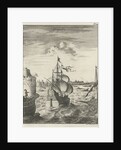 Ships sailing in Tripoli by Jan Luyken