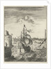 Ships sailing in Tripoli by Jan Luyken