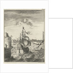 Ships sailing in Tripoli by Jan Luyken