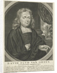 Portrait of David Flud van Giffen, pastor in Dordrecht by Anonymous