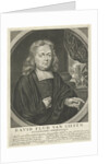 Portrait of David Flud van Giffen, pastor in Dordrecht by Anonymous