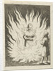 Christ beholds the personified soul surrounded by flames by Pieter Arentsz II