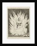Christ beholds the personified soul surrounded by flames by Pieter Arentsz II