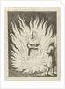 Christ beholds the personified soul surrounded by flames by Pieter Arentsz II