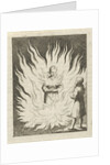Christ beholds the personified soul surrounded by flames by Pieter Arentsz II